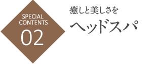 癒しと美しさをヘッドスパ